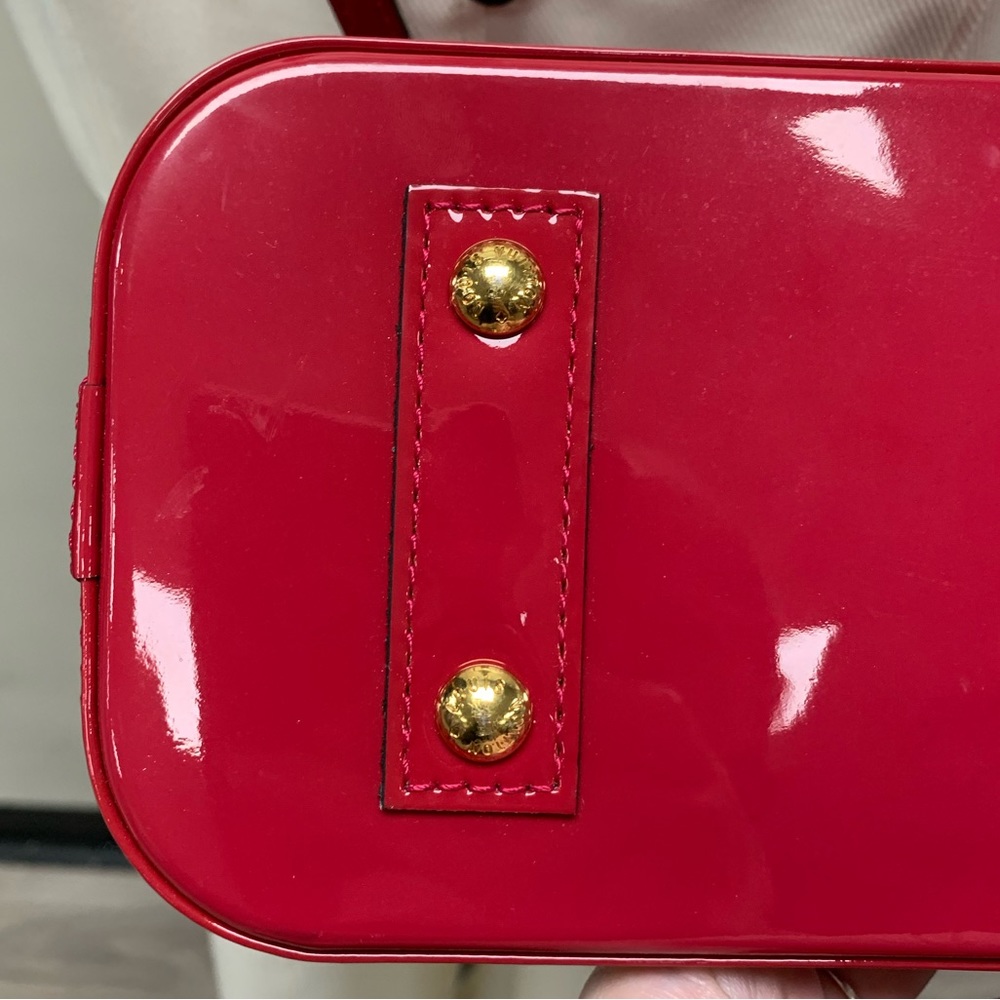 Louis Vuitton, Alma BB, Raspberry - Picture 8 of 11